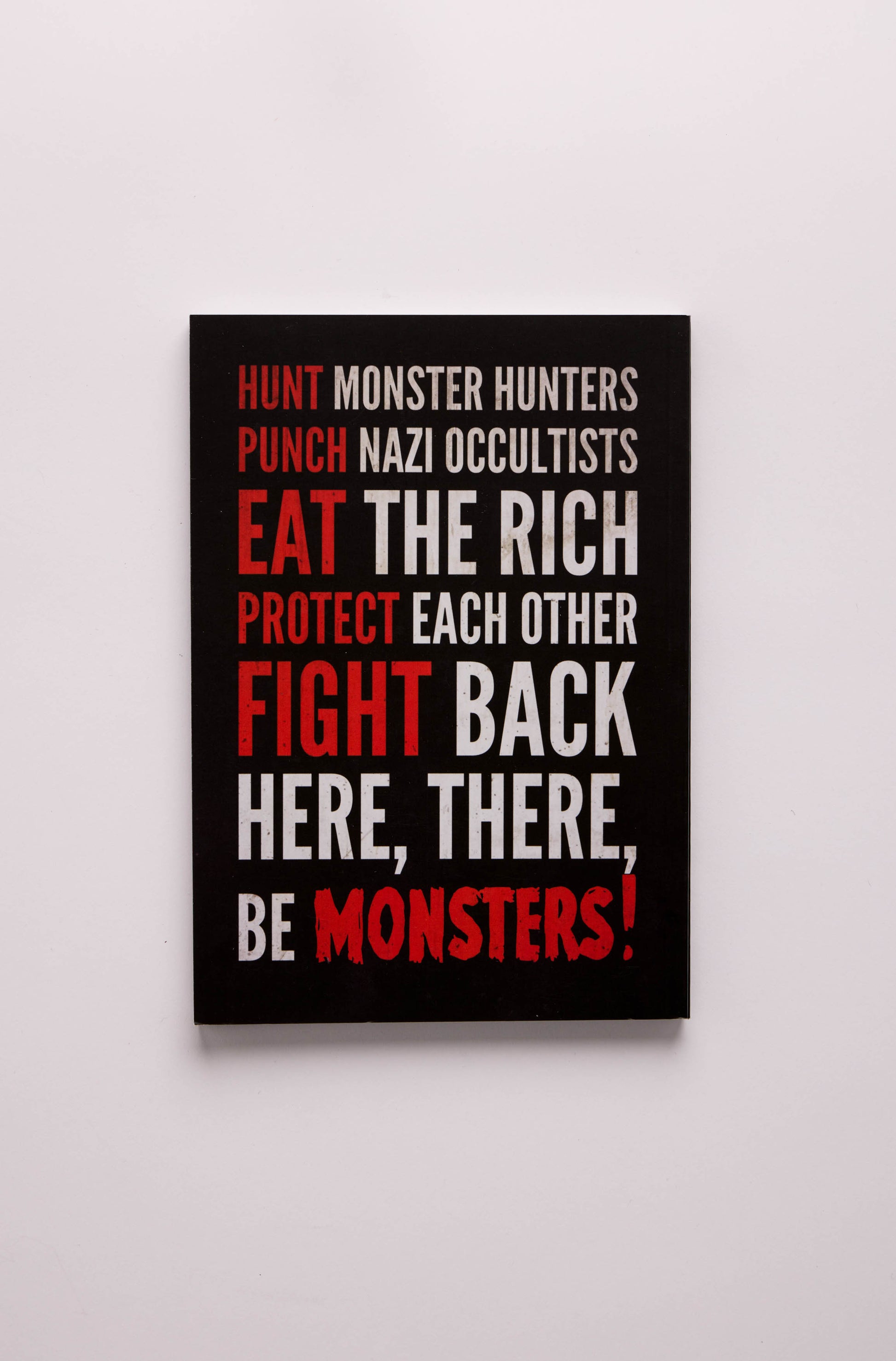 Back cover of Here There Be Monsters